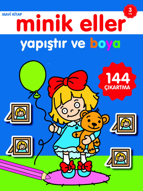 Minik Eller Yapıştır ve Boya;Mavi Kitap - Ahmet Altay | Yeni ve İkinci