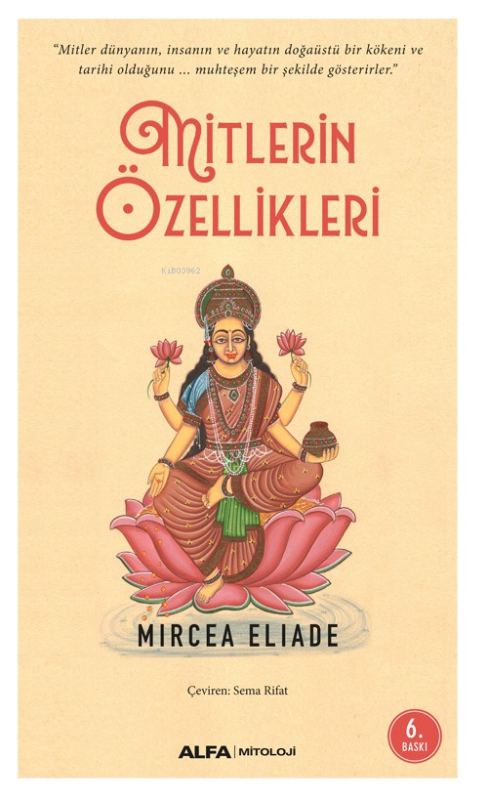 Mitlerin Özellikleri - Mircea Eliada | Yeni ve İkinci El Ucuz Kitabın 