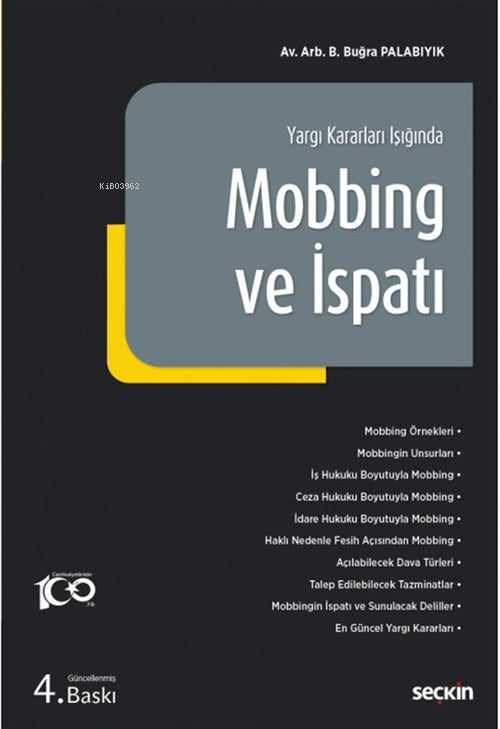 Mobbing ve İspatı - B. Buğra Palabıyık | Yeni ve İkinci El Ucuz Kitabı