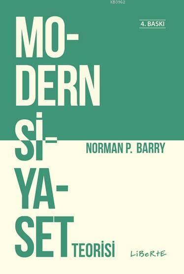 Modern Siyaset Teorisi - Norman Barry | Yeni ve İkinci El Ucuz Kitabın