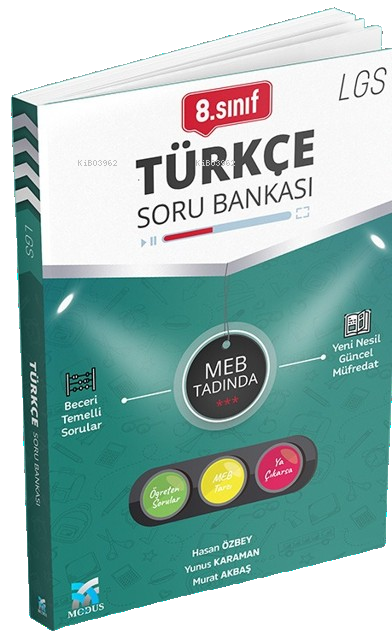 Modus Yayınları 8.Sınıf Türkçe Soru Bankası - Kolektif | Yeni ve İkinc