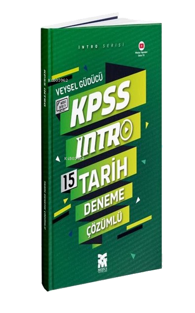 2021 KPSS Intro 15 Tarih Deneme Çözümlü - Veysel Güdücü | Yeni ve İkin