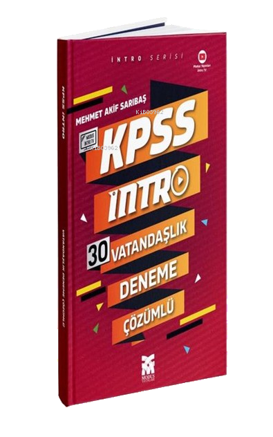 2021 KPSS Intro 30 Vatandaşlık Deneme Çözümlü - Mehmet Akif Sarıbaş | 