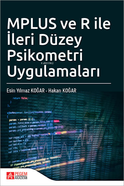 MPLUS ve R ile İleri Düzey Psikometri Uygulamaları - Hakan Koğar | Yen