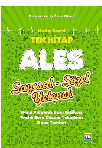 Nabız Serisi Tek Kitap ALES Sayısal - Sözel Yetenek - Ramazan Kiraz | 