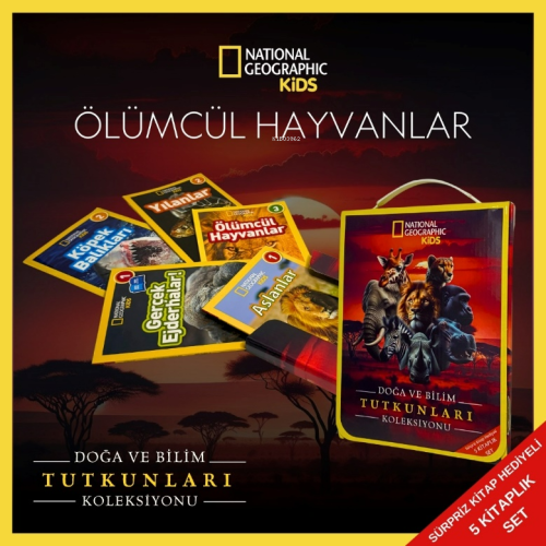 National Geographic Kids – Ölümcül Hayvanlar Koleksiyonu - Kolektif | 