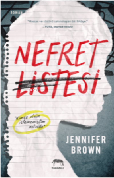 Nefret Listesi - Jennifer Brown | Yeni ve İkinci El Ucuz Kitabın Adres