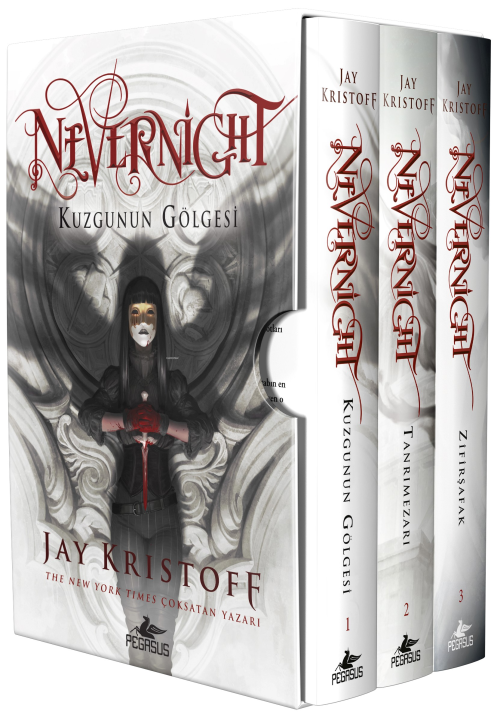 Nevernight Serisi Kutulu Özel Set (3 Kitap) - Jay Kristoff | Yeni ve İ