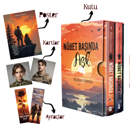 Nöbet Başında Aşk - Kutulu Set - Rabia Gümüş | Yeni ve İkinci El Ucuz 