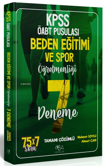 ÖABT Beden Eğitimi ve Spor Öğretmenliği 7 Deneme Çözümlü - Ahmet Çam |