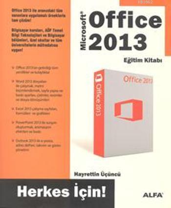 Office 2013 Eğitim Kitabı Herkes İçin - Hayrettin Üçüncü | Yeni ve İki