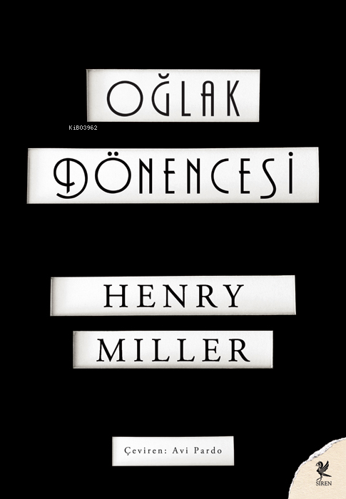 Oğlak Dönencesi - Henry Miller | Yeni ve İkinci El Ucuz Kitabın Adresi