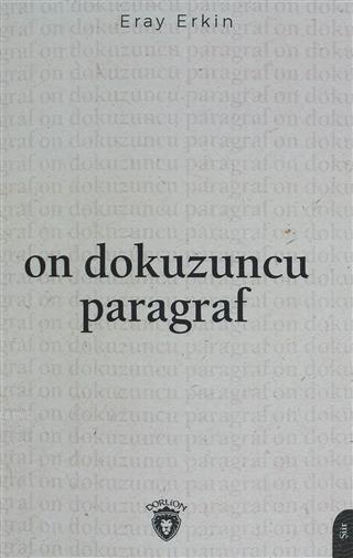 On Dokuzuncu Paragraf - Eray Erkin | Yeni ve İkinci El Ucuz Kitabın Ad