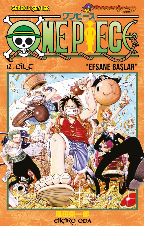 One Piece 12. Cilt: "Efsane Başlar" - Eiiçiro Oda | Yeni ve İkinci El 