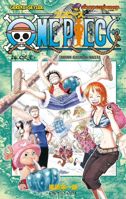 One Piece 26. Cilt: Tanrının Adasındaki Macera - Eiiçiro Oda | Yeni ve