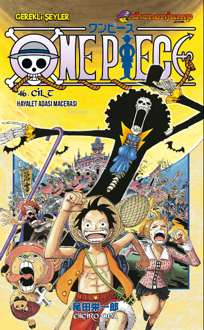 One Piece 46. Cilt: Hayalet Adası Macerası - Eiiçiro Oda | Yeni ve İki