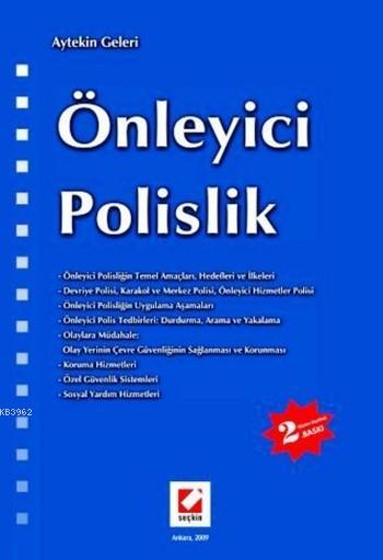 Önleyici Polislik - Aytekin Geleri | Yeni ve İkinci El Ucuz Kitabın Ad