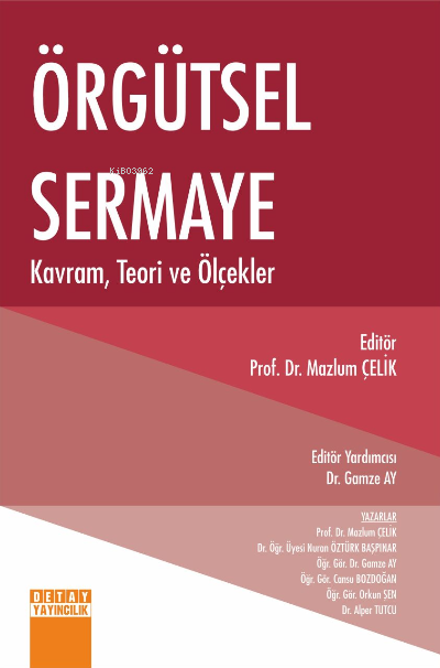 Örgütsel Sermaye Kavram;Teori ve Ölçekler - Gamze Ay | Yeni ve İkinci 