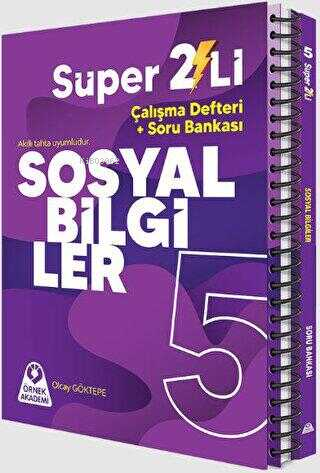 Örnek Akademi 5. Sınıf Süper İkili Sosyal Bilgiler Seti - Kolektif | Y