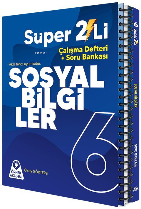 Örnek Akademi 6. Sınıf Süper İkili Sosyal Bilgiler Seti - Kolektif | Y