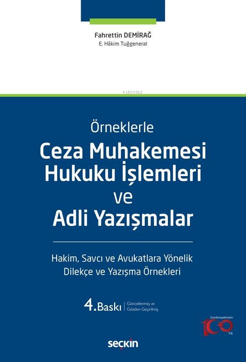 Örneklerle Ceza Muhakemesi Hukuku İşlemleri ve Adli Yazışmalar - Fahre