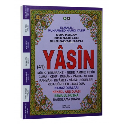 Ortaboy 41 Yasin-i Şerif Mor Ekonomik Fihristli - Kolektif | Yeni ve İ