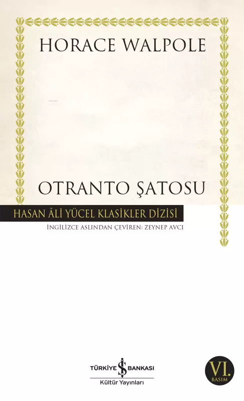 Otranto Şatosu - Horace Walpole | Yeni ve İkinci El Ucuz Kitabın Adres