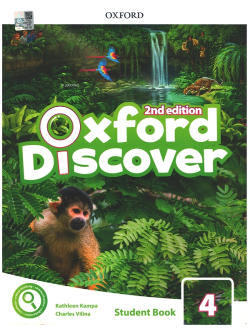 Oxford Discover 4 Student Book With APP (2nd) - Kathleen Kampa | Yeni 