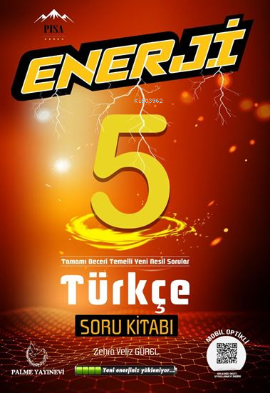 Palme 5.Sınıf Enerji Türkçe Soru Kitabı Yeni** - | Yeni ve İkinci El U