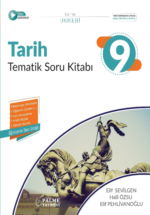 Palme Yayınevi 9.Sınıf Tarih Tematik Soru Kitabı - Elif Sevilgen | Yen