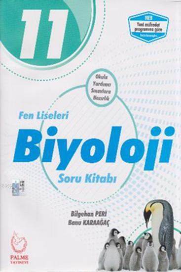 Palme Yayınları 11. Sınıf Fen Liseleri Biyoloji Soru Kitabı Palme - Bi