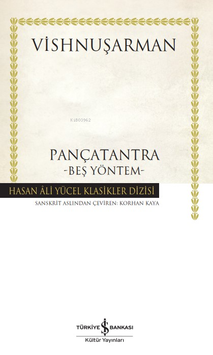 Pançatantra;-Beş Yöntem- - Vishnuşarman | Yeni ve İkinci El Ucuz Kitab