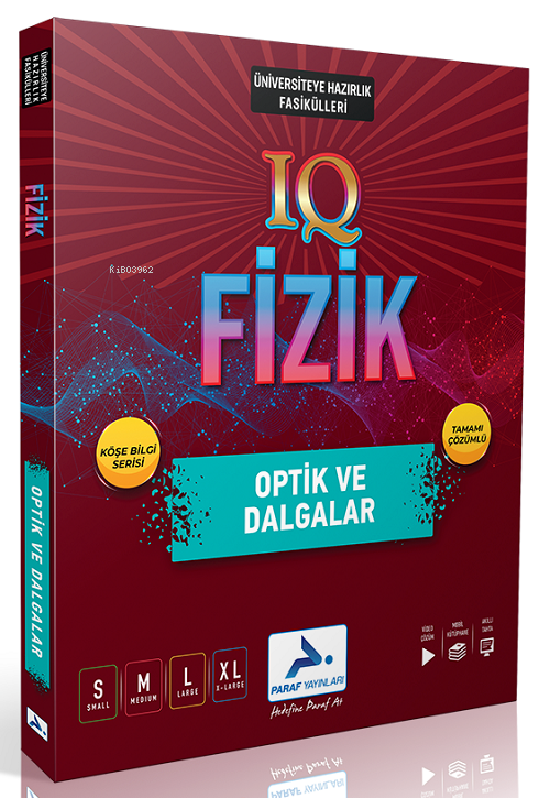 Paraf YKS TYT AYT Fizik IQ Optik ve Dalgalar Soru Kütüphanesi - Kolekt