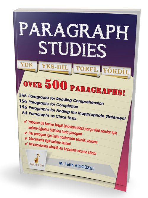 Paragraph Studıes YDS - LYS - 5 - Toefl - M. Fatih Adıgüzel | Yeni ve 