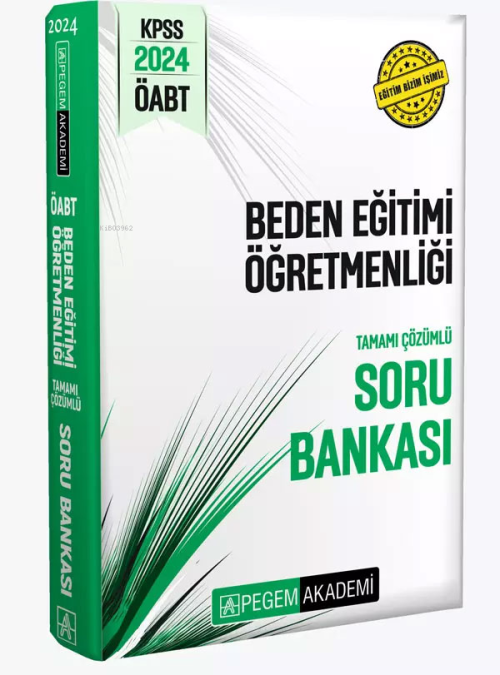 Pegem 2024 KPSS ÖABT Beden Eğitimi Tamamı Çözümlü Soru Bankası - Kolek