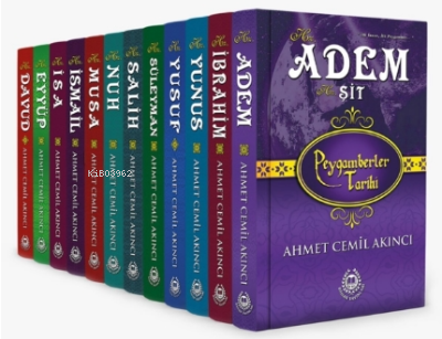 Peygamberler Tarihi (12 Kitap Set) - Ahmet Cemil Akıncı | Yeni ve İkin