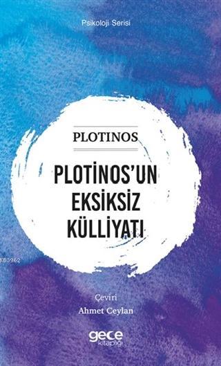 Plotinos'un Eksiksiz Külliyatı - Plotinos | Yeni ve İkinci El Ucuz Kit