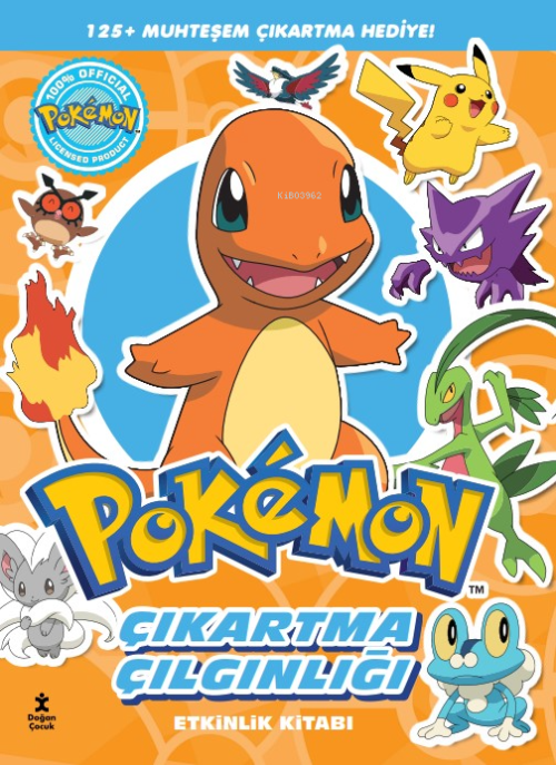 Pokémon - Charmander Çıkartma Çılgınlığı Etkinlik Kitabı - Kolektif | 