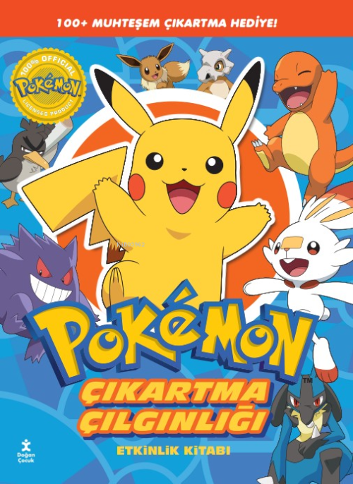 Pokémon - Pikachu Çıkartma Çılgınlığı Etkinlik Kitabı - Kolektif | Yen