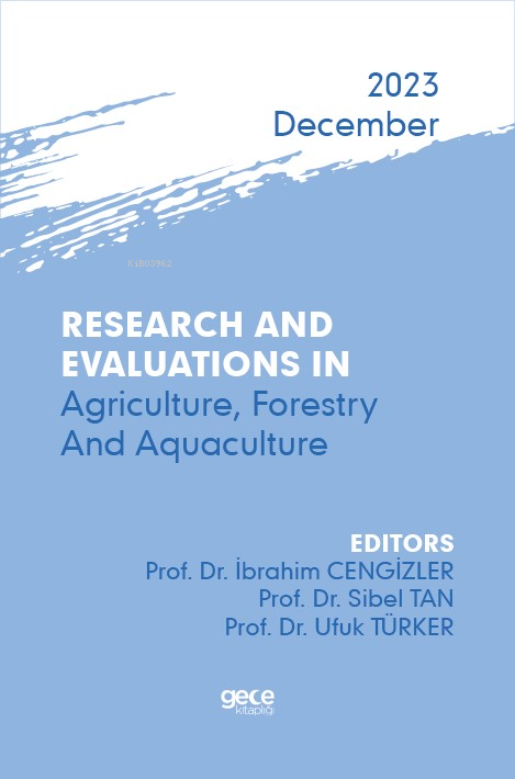 Research And Evaluations In Agriculture, Forestry And Aquaculture - 20