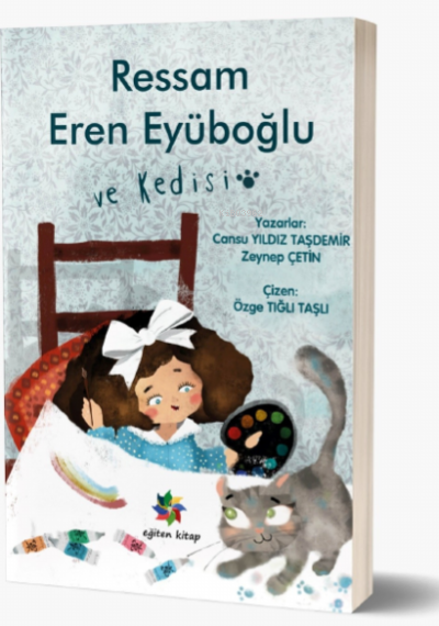 Ressam Eren Eyüboğlu Ve Kedisi - Zeynep Çetin | Yeni ve İkinci El Ucuz