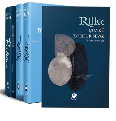 Rilke Seti (4 Kitap Takım) (Ciltli) - Ranier Maria Rilke | Yeni ve İki