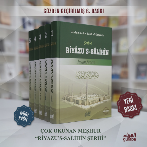 Şerhu Riyazu's-Salihin (5 Cilt) - Muhammed B. Salih El-useymîn- | Yeni