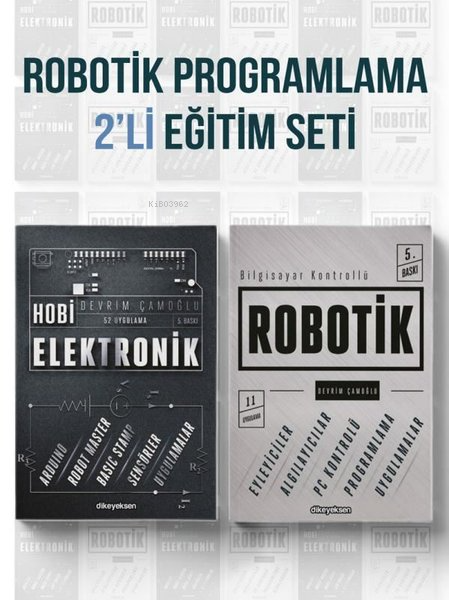 Robotik Programlama Eğitim Seti - 2 Kitap Takım - Devrim Çamoğlu | Yen