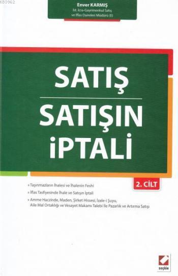 Satış - Satışın İptali Enver Karmış