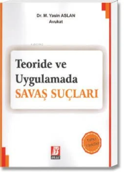 Savaş Suçları - M. Yasin Aslan | Yeni ve İkinci El Ucuz Kitabın Adresi