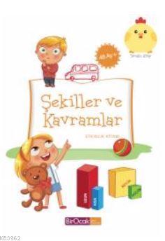 Şekiller ve Kavramlar Etkinlik Kitabı - 48 Ay - Elif Alkan | Yeni ve İ