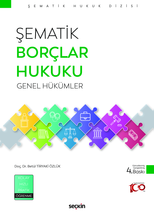 Şematik Borçlar Hukuku Genel Hükümler - Betül Tiryaki Özlük | Yeni ve 