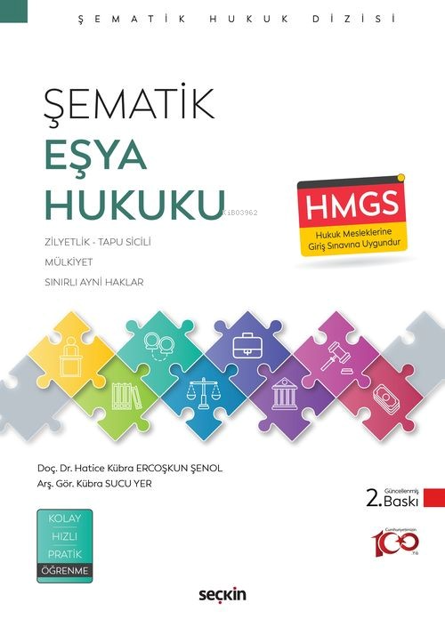 Şematik Eşya Hukuku - Hatice Kübra Ercoşkun Şenol | Yeni ve İkinci El 