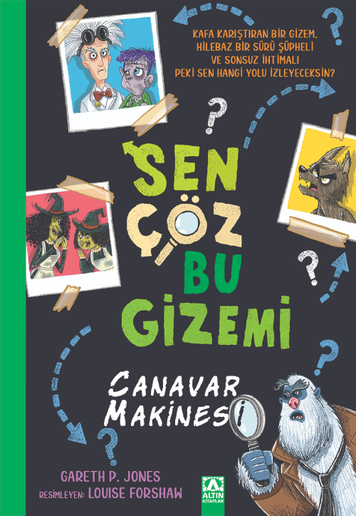 Sen Çöz Bu Gizemi;Canavar Makinesi - Gareth P. Jones | Yeni ve İkinci 